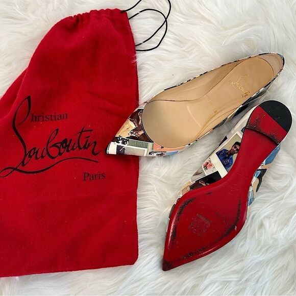 Christian Louboutin Shoes - ᴇᴜᴄ ᴀᴜᴛʜᴇɴᴛɪᴄ ᴄʜʀɪꜱᴛɪᴀɴ ʟᴏᴜʙᴏᴜᴛɪɴ ʙᴀʟʟᴀʟʟᴀ ᴘᴀᴛᴇɴᴛ ᴄᴏʟʟᴀɢᴇ ᴘᴏɪɴᴛᴇᴅ ᴛᴏᴇ ꜰʟᴀᴛꜱ